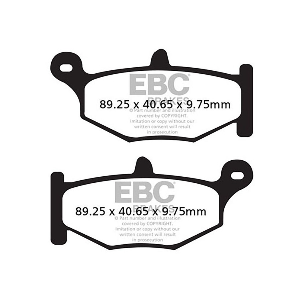 Brake Pads V Suzuki GSR600GSX-R 600/750/1000 06-07 Rear - FA419V