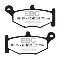 Brake Pads V Suzuki GSR600GSX-R 600/750/1000 06-07 Rear - FA419V