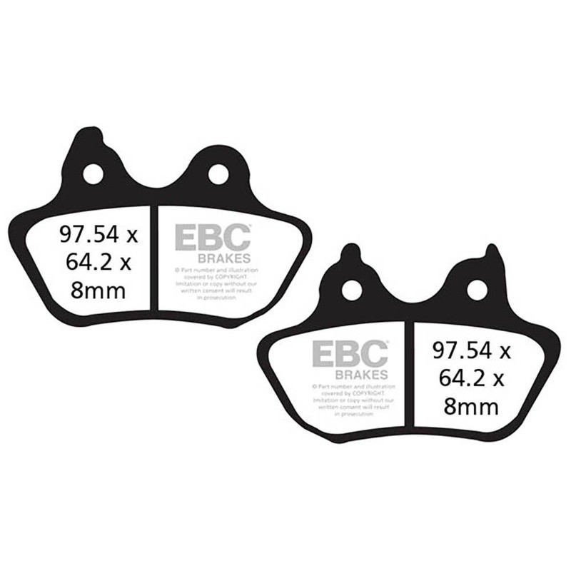 Brake Pads V H.D.Softail 06-07REAR for HARLEY DAVIDSON FXST Softail Standard 84 06-07 and other model Brake Pads EBC