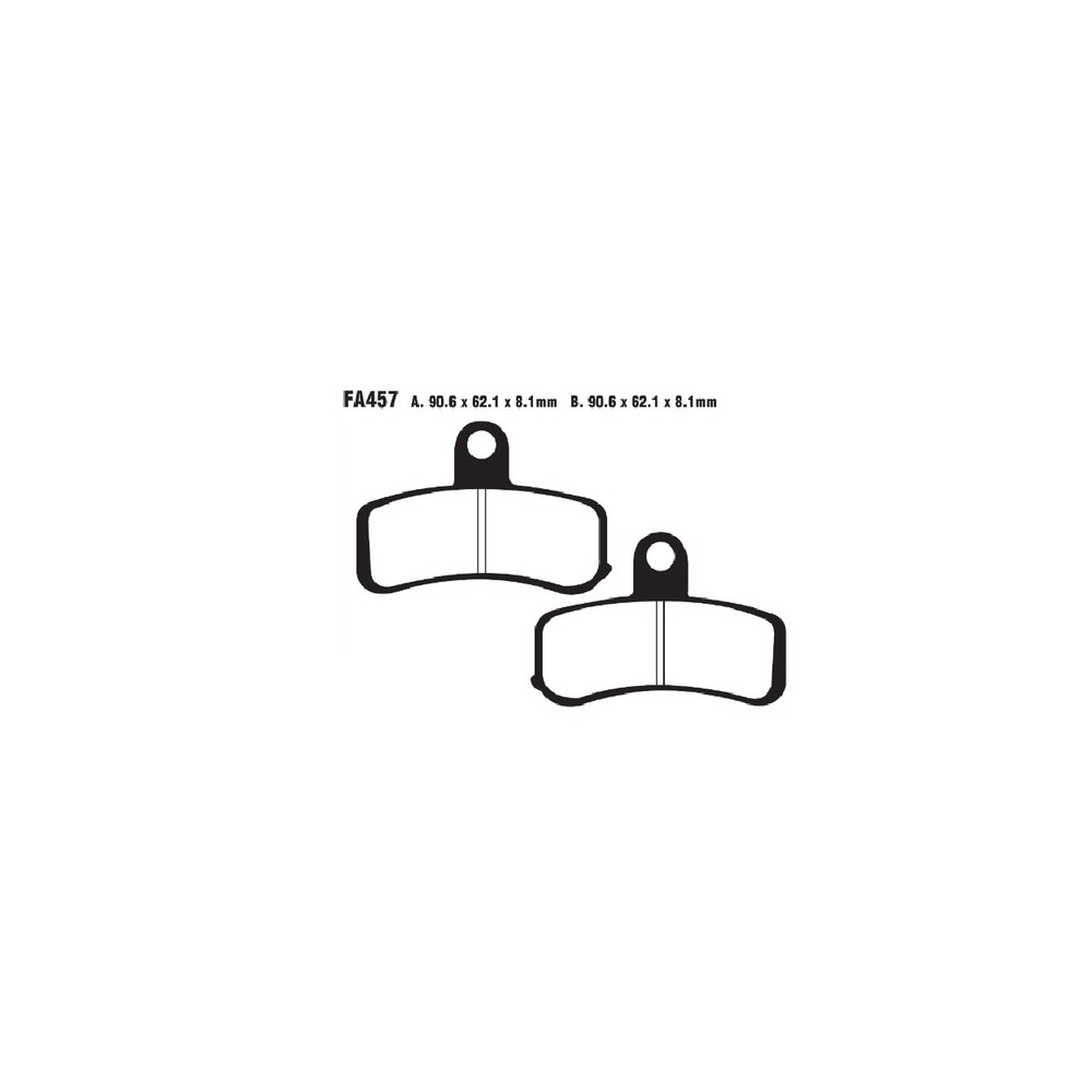 Brake Pads V H.D.Front - FA457V