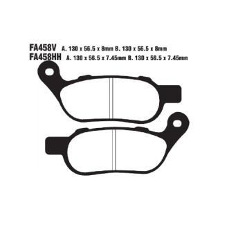 Brake Pads V H.D.Rear - FA458V