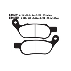 Brake Pads Vld H.D.Rear - FA458VLD