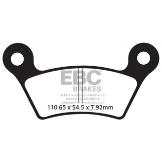 Brake Pads V Can-Am Spyder SM508-09 Rear - FA473V