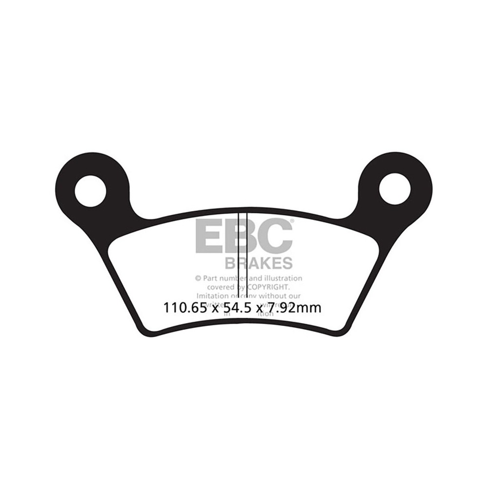 Brake Pads V Can-Am Spyder SM508-09 Rear - FA473V