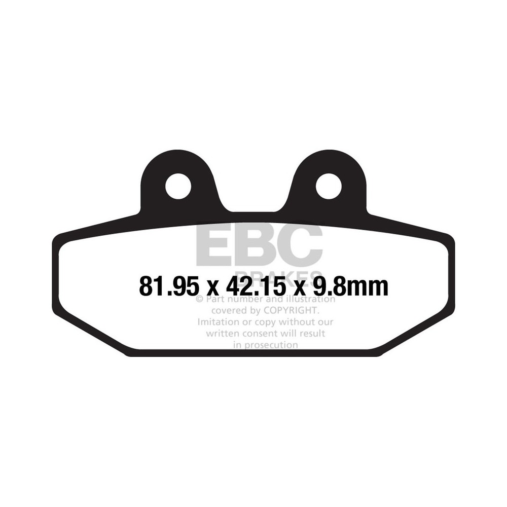 Ebc Disc Pad Set - FA710V