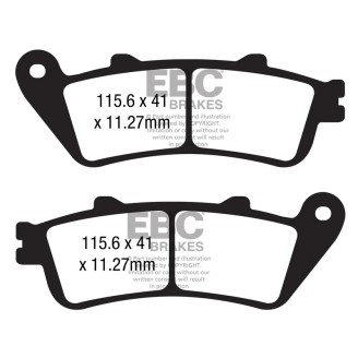 Pastiglie Hh FA725HH per YAMAHA Star Venture/Eluder 00 18-22 Pastillas de freno EBC