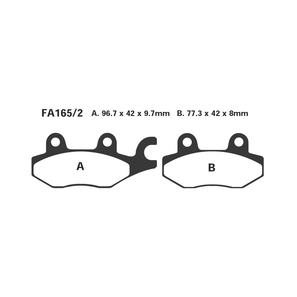 Brake Pads R Cagiva Gran Canyon Rear - FA165/2R