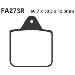 Brake Pads R Polaris Big BOSS400 6X6 96- - FA273R