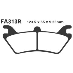 Brake Pads R Polaris SPORTSMAN6X6 Rear Brake Pads EBC