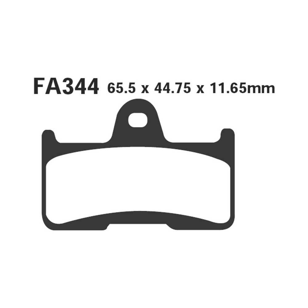 Brake Pads R Yamaha Yfm 660 Brake Pads EBC