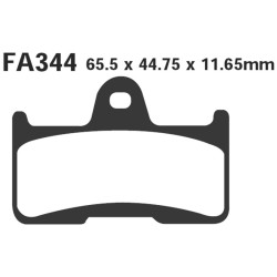 Brake Pads R Yamaha Yfm 660 - FA344R