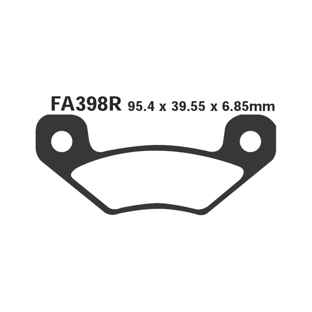 Brake Pads R John Deere 04-05TRATTORINI - FA398R