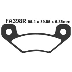 Brake Pads R John Deere 04-05TRATTORINI - FA398R