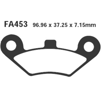 Brake Pads R Quadzilla 300/50006- - FA453R