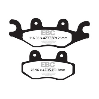Brake Pads R Pgo 500 Bug 08-Cectek Quadrift,King Cobra for PGO BR Bug Racer 500 08- and other model Brake Pads EBC