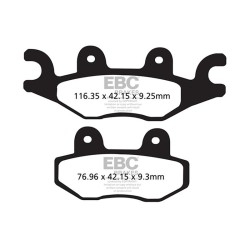 Brake Pads R Pgo 500 Bug 08-Cectek Quadrift,King Cobra - FA484R