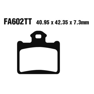 Brake Pads R Ktm Sx 85 11-Rear Husqvarna Cr 65 11- - FA602R