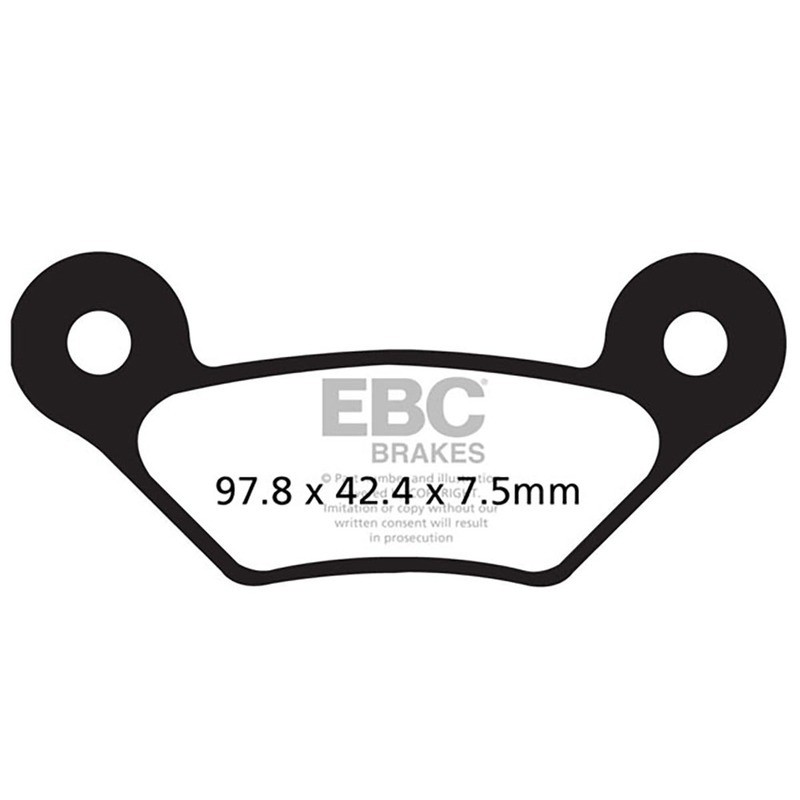 Pastiglie R John Deere Plaquettes de frein EBC