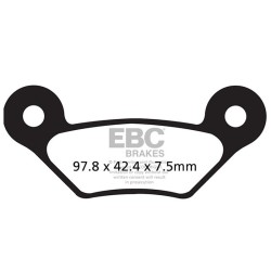 Pastiglie R John Deere Plaquettes de frein EBC