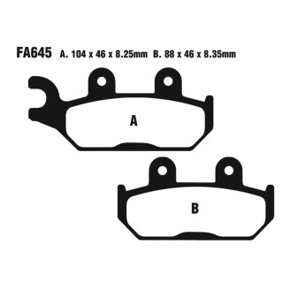Brake Pads R Can Am Commander/Maverick 1000 - FA645R