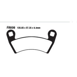 Brake Pads R Polaris SPORTSMAN325/570 Front for POLARIS 325 Sportsman Ace/Efi/Euro/HD 14-15 and other model Brake Pads EBC