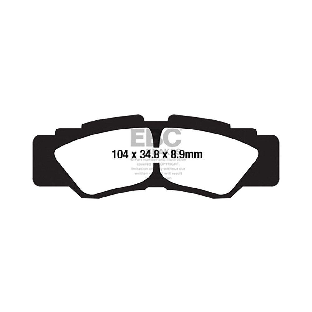 Brake Pads R FA677R for YAMAHA YXE Wolverine 00 21-22 and other model Brake Pads EBC