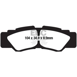 Pastiglie R FA677R per YAMAHA YXE Wolverine 00 21-22 e altri modelli Pastiglie Freno EBC