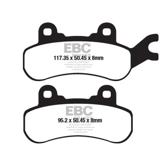 Brake Pads R FA682R Brake Pads EBC