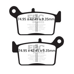Brake Pads R FA697R for SWM RS/SM/Ace of Spades/Outlaw 125 18-23 Brake Pads EBC