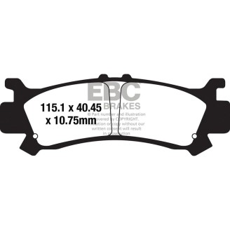 Brake Pads R FA701R - FA701R