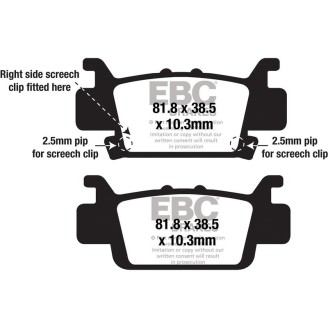 Brake Pads R FA704R - FA704R
