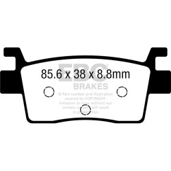 Brake Pads R FA739RREAR - FA739R