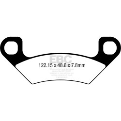 Brake Pads R FA742RREAR - FA742R