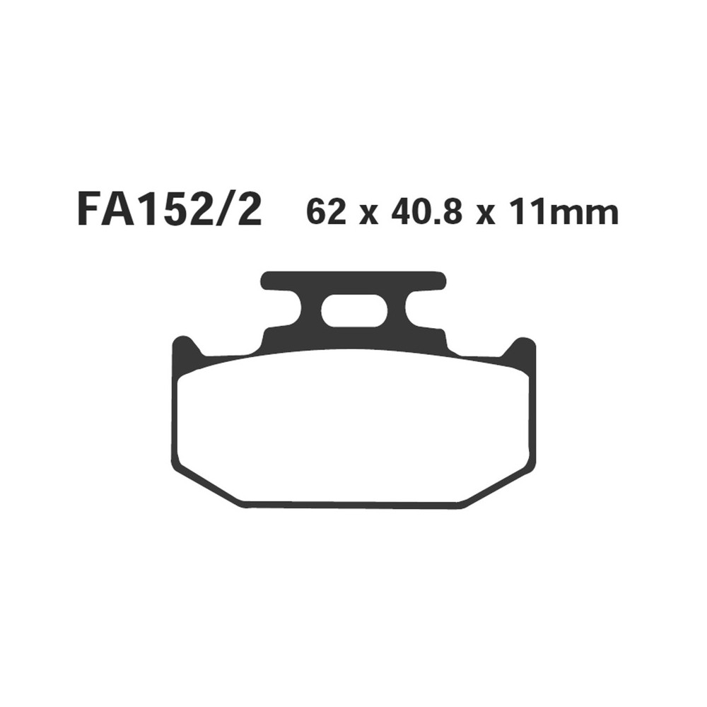 Brake Pads Mxs Suzuki-Yamaha Brake Pads EBC