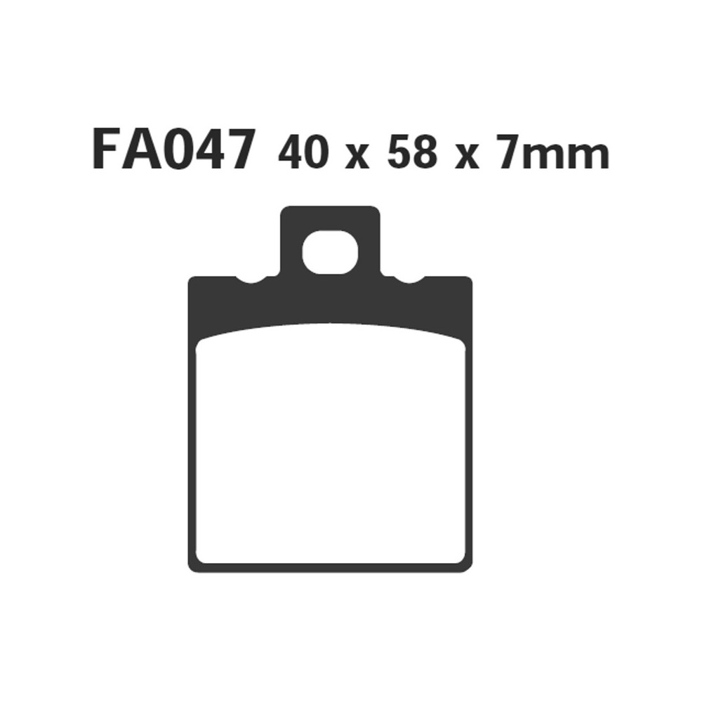 Brake Pads Sfa Malaguti-Aprilia Brake Pads EBC