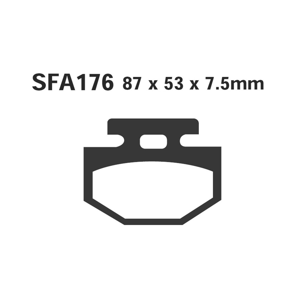Pastiglie Sfa Honda Lead 50/80 Bremsbeläge EBC