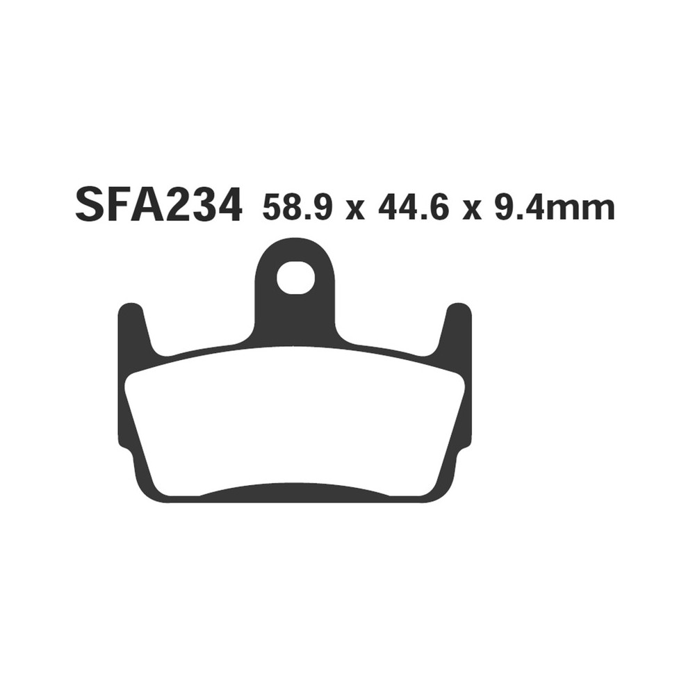 Brake Pads Sfa Honda X8R-S/X50 Rear Brake Pads EBC