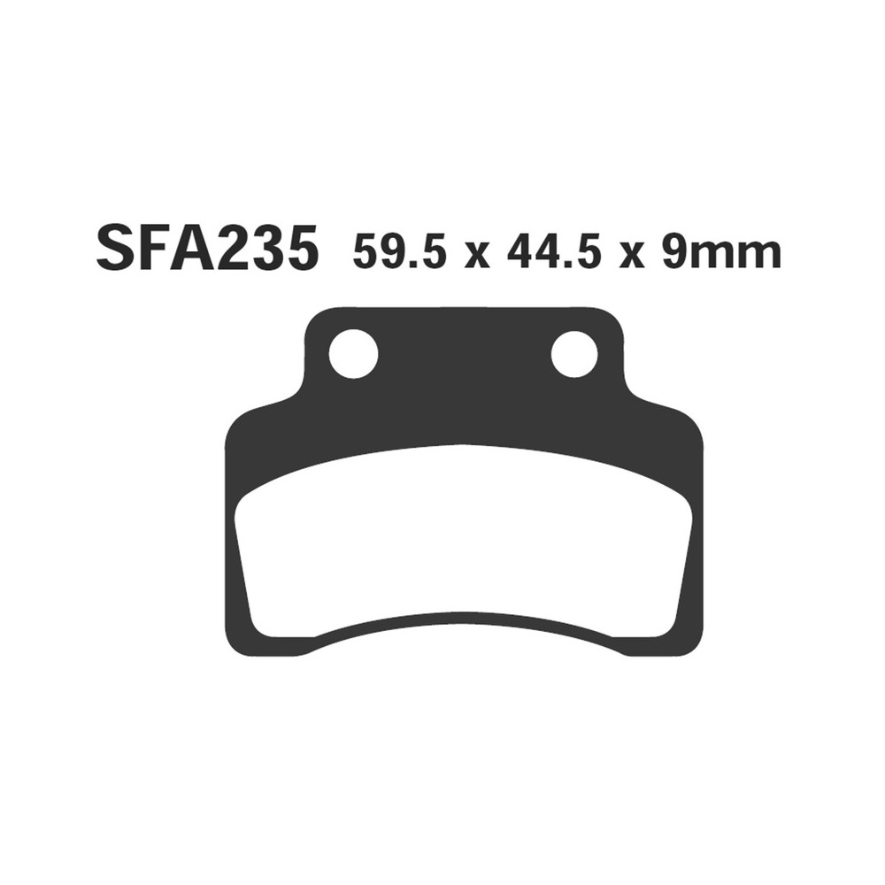 Brake Pads Sfa Kymco HEROISM50/125 Brake Pads EBC