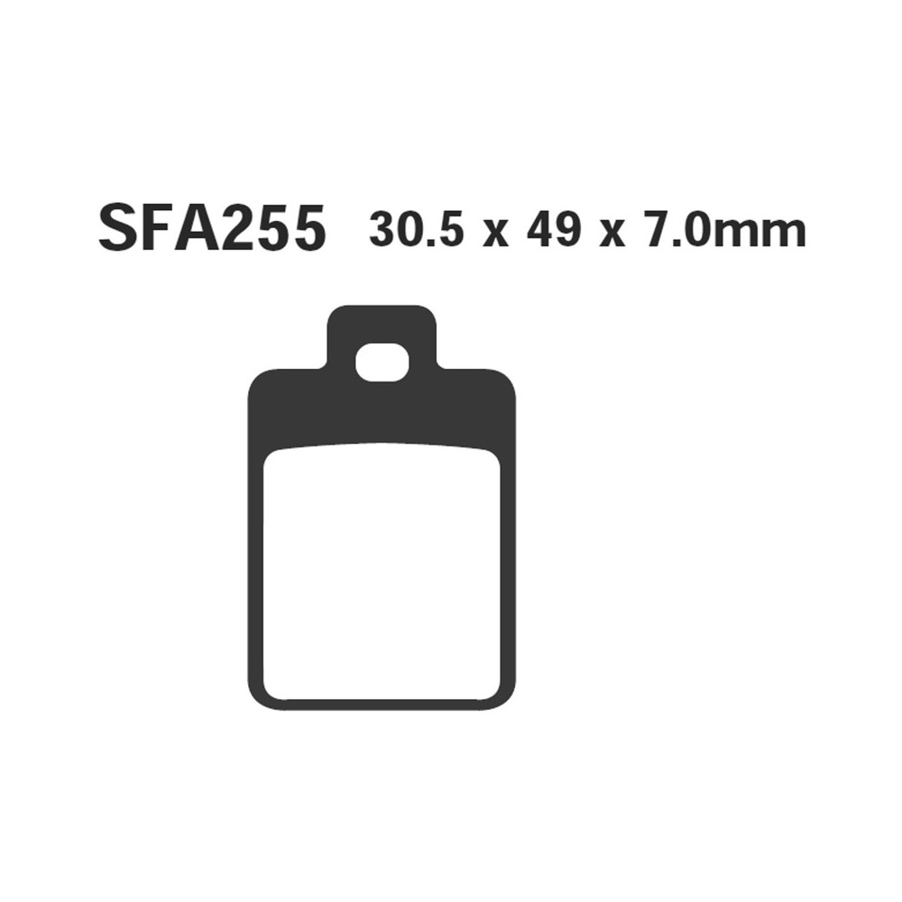 Pastiglie Sfa Sfera 50 Rst-1254T per PIAGGIO Sfera RST 50/125 95-97 Pastiglie Freno EBC
