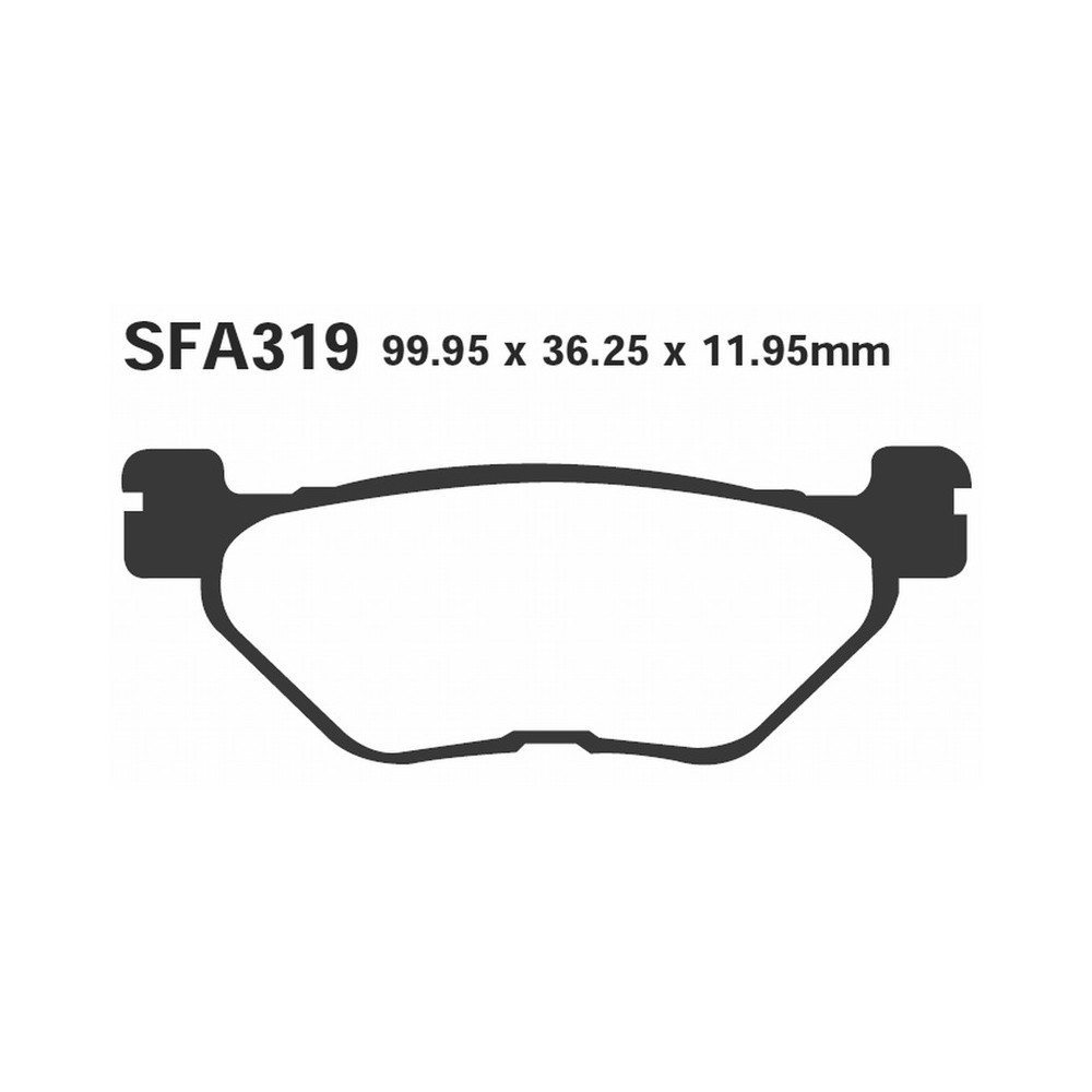 Brake Pads Sfa Yamaha T-MAX500 Rear - SFA319