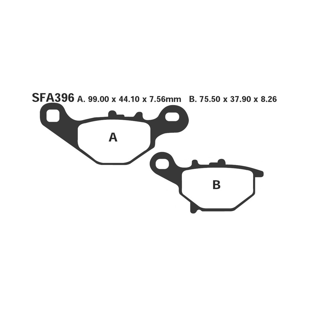 Brake Pads Sfa Suzuki Epicuro - SFA396
