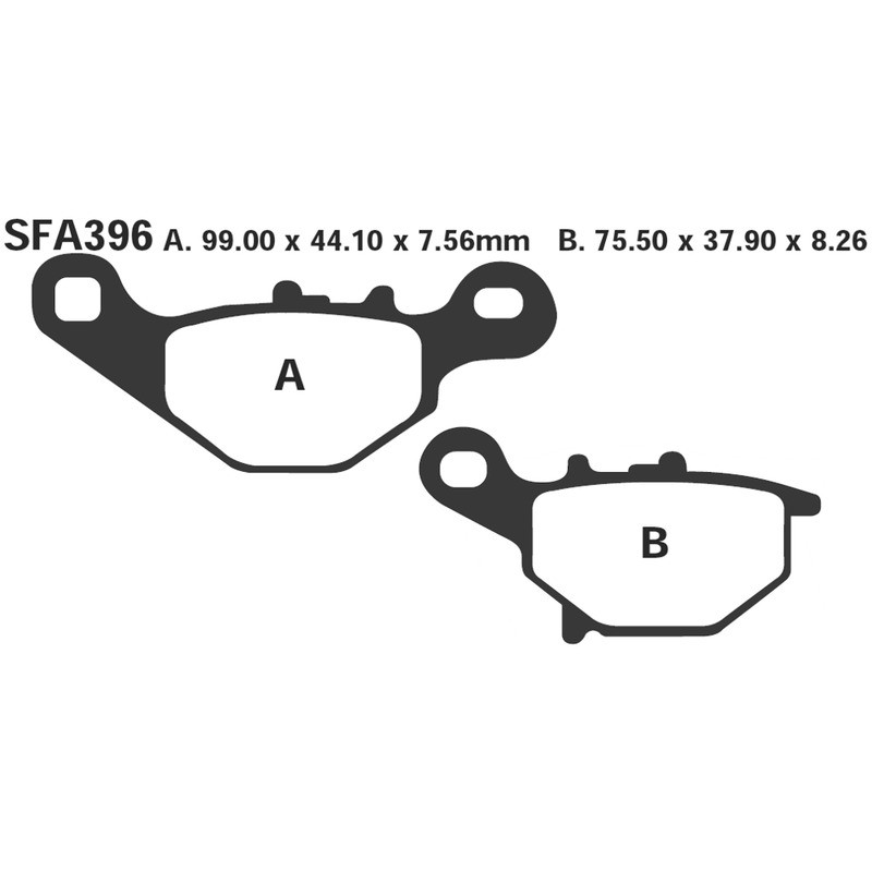 Brake Pads Sfa Suzuki Epicuro Brake Pads EBC