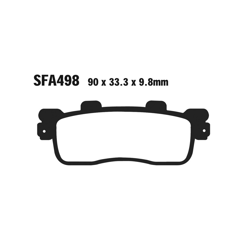 Brake Pads Sfa Kymco DOWNTOWN125/200/300 09-- Kawa J300 - SFA498