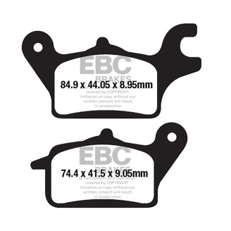 Brake Pads Sfa Yamaha TRICITY125 14-15 Frontdx for YAMAHA MW 125 Tricity 14-15 Brake Pads EBC