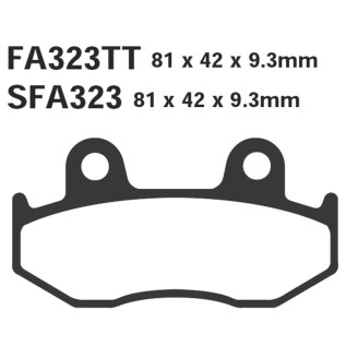 Brake Pads Sfa Hh Honda Sh 125/150 Front - SFA323HH