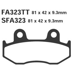Pastiglie Sfa Hh Honda Sh 125/150 Ant. per HONDA SH/Dylan/Chiocciola/PES 125/150 01- Bremsbeläge EBC
