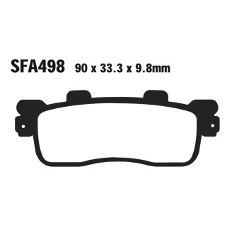 Brake Pads Sfa Hh Kymco Downtown 125/200/300 09-- Kawa J300 - SFA498HH