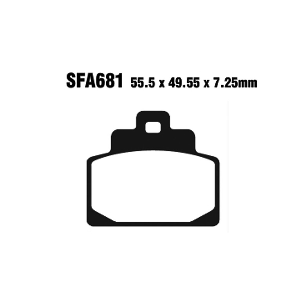 Brake Pads Sfa Hh Piaggio MP314-15 - SFA681HH