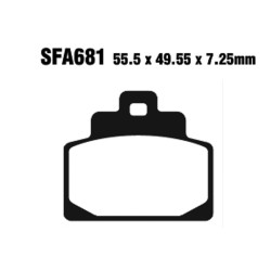 Brake Pads Sfa Hh Piaggio MP314-15 for PIAGGIO MP3 300 Sport/Business/Touring 14-15 Brake Pads EBC