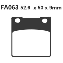 Brake Pads Hh Suzuki Gsx-Rsv 650 Rear - FA063HH